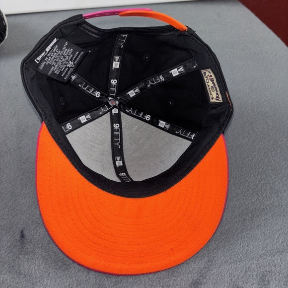 New Era 9Fifty San Antonio Spurs Hat Adult Snapback NBA Cap Embroidered Retro - Picture 8 of 12